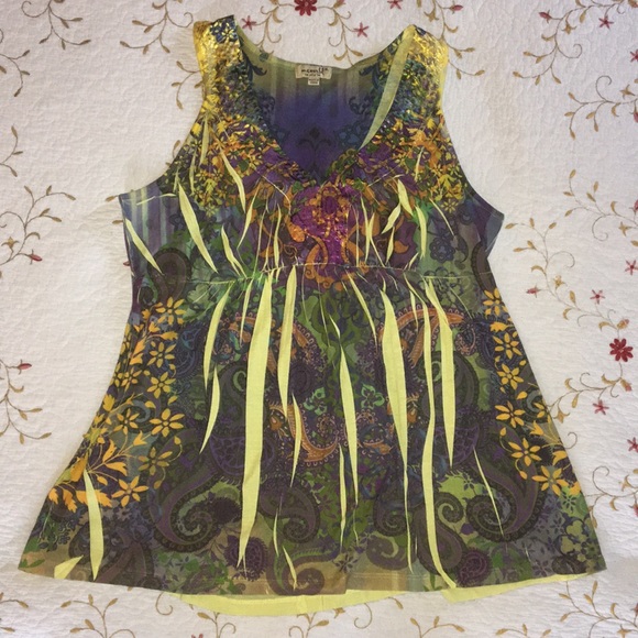 Floral Tank Top - Picture 2 of 4